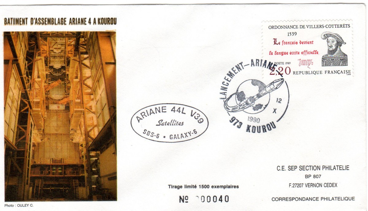 Vol 39 du 12 Octobre 1990