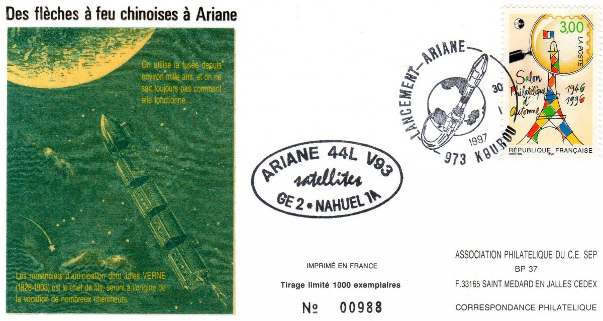 Vol 93 du 30 Janvier 1997