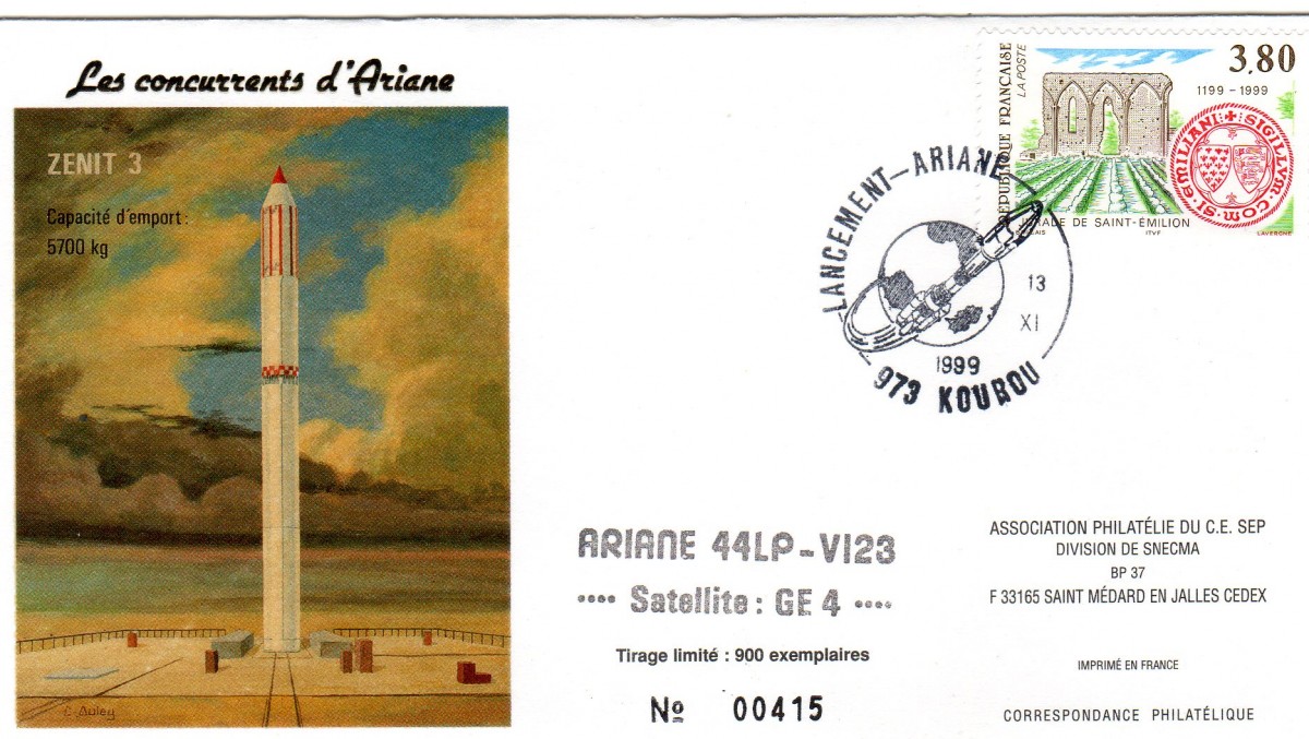 Vol 123 du 13 Novembre 1999