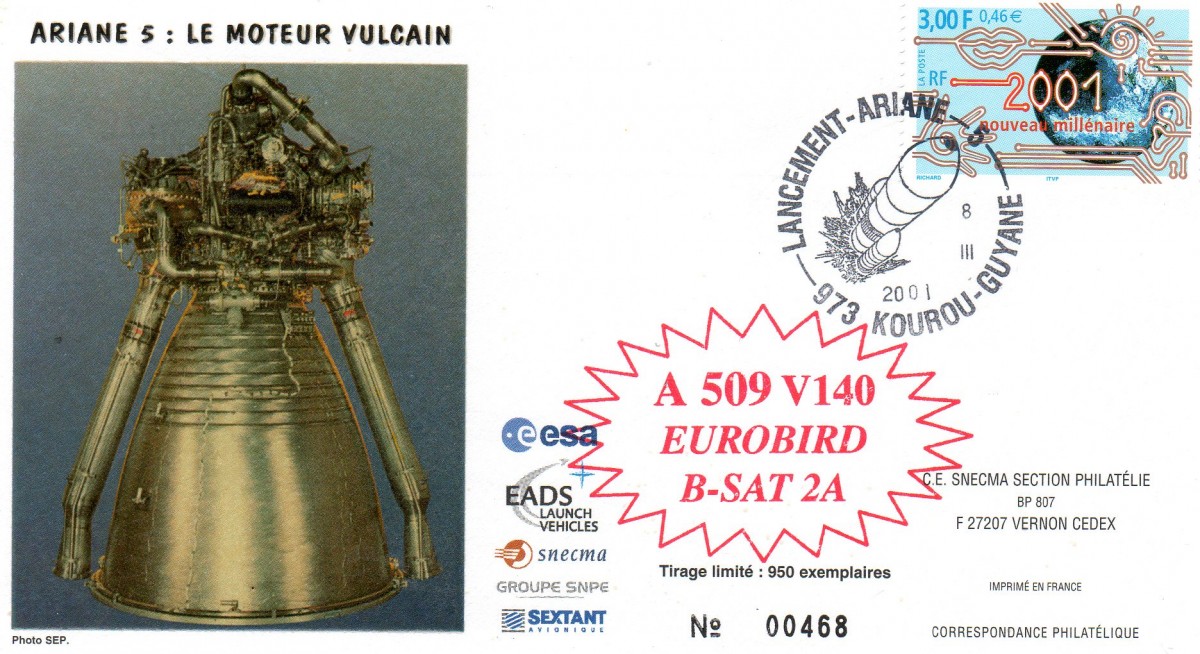 Vol 140 du 08 Mars 2001