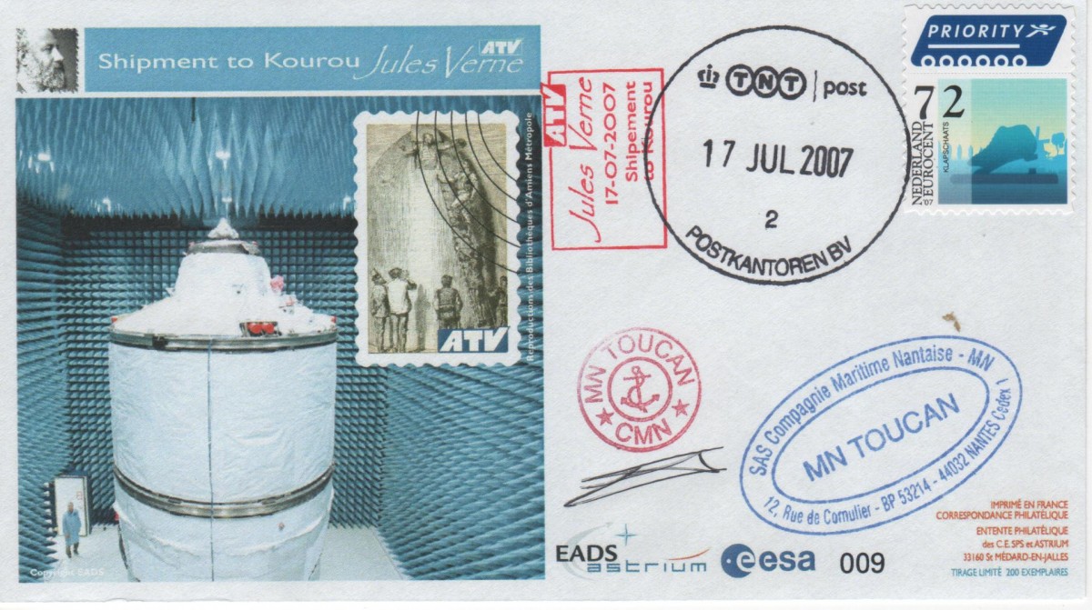 Vol 181 - 17 Juillet 2017 - Départ ATV Jules Verne de l'ESTEC (Pays Bas) vers Kourou (Guyane)