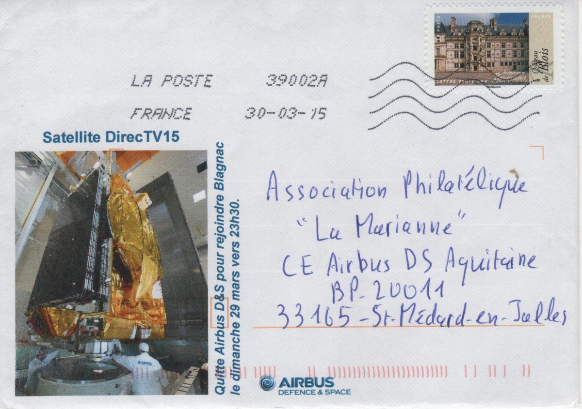 Vol 223 - 30 Mars 2015 - Satellite Direct TV 15 transport