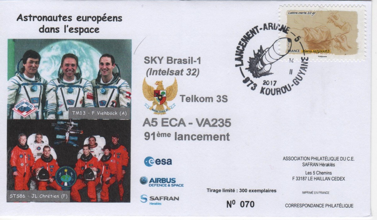 Vol VA235 du 14 Février 2017