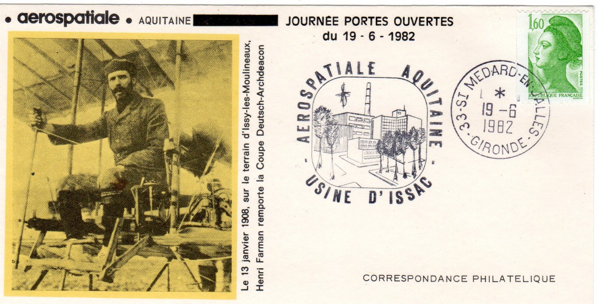 Documents - 19 Juin 1982 Aerospatiale journée porte ouverte -