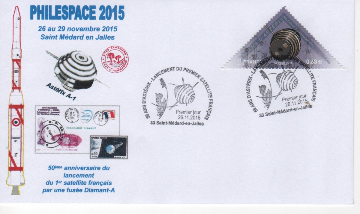 Document - 26 Novembre 2015 - 50 ans du lancement d'Astérix - Salon PHILESPACE 2015