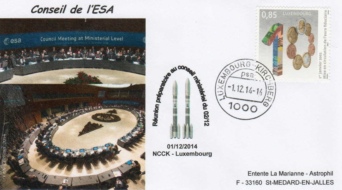 Décision Politique Ariane 6 - Vega C - 01 Décembre 2014 Conseil de l'ESA (Luxembourg)