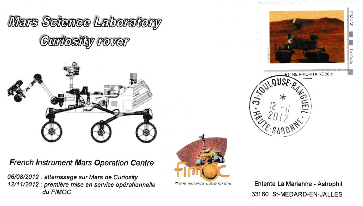 Spatial - 12 Novembre 2012 - Mars Science Laboratory Curiosity Rover - FIMOC