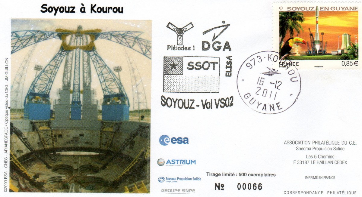 Soyouz Vol VS02 du 16 Décembre 2011