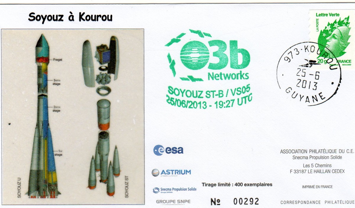 Soyouz Vol VS05 du 25 Juin 2013