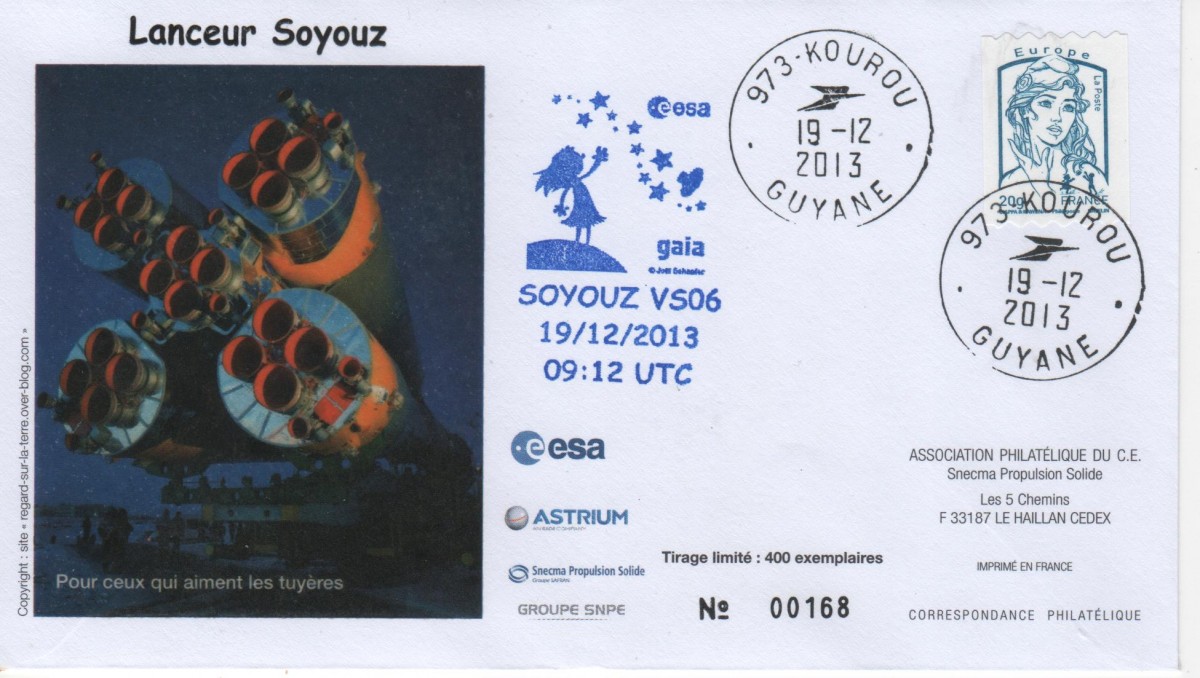 Soyouz Vol VS06 du 19 Décembre 2013