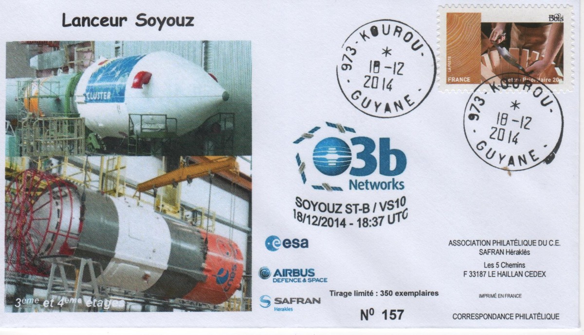 Soyouz Vol VS10 du 18 Décembre 2014