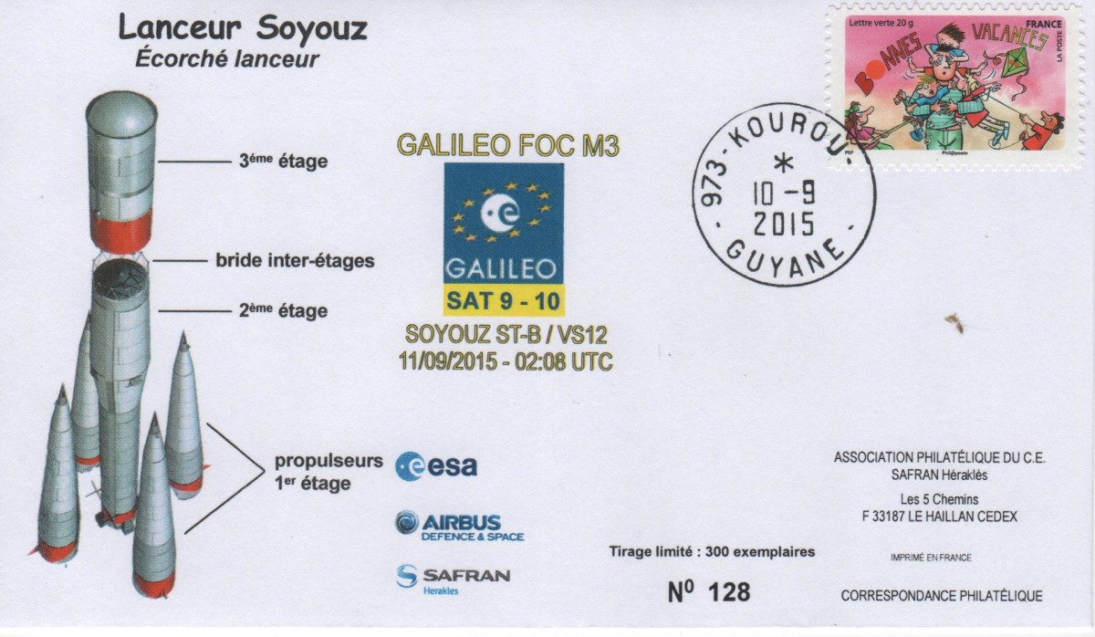 Soyouz - Vol VS12 du 10 Septembre 2015