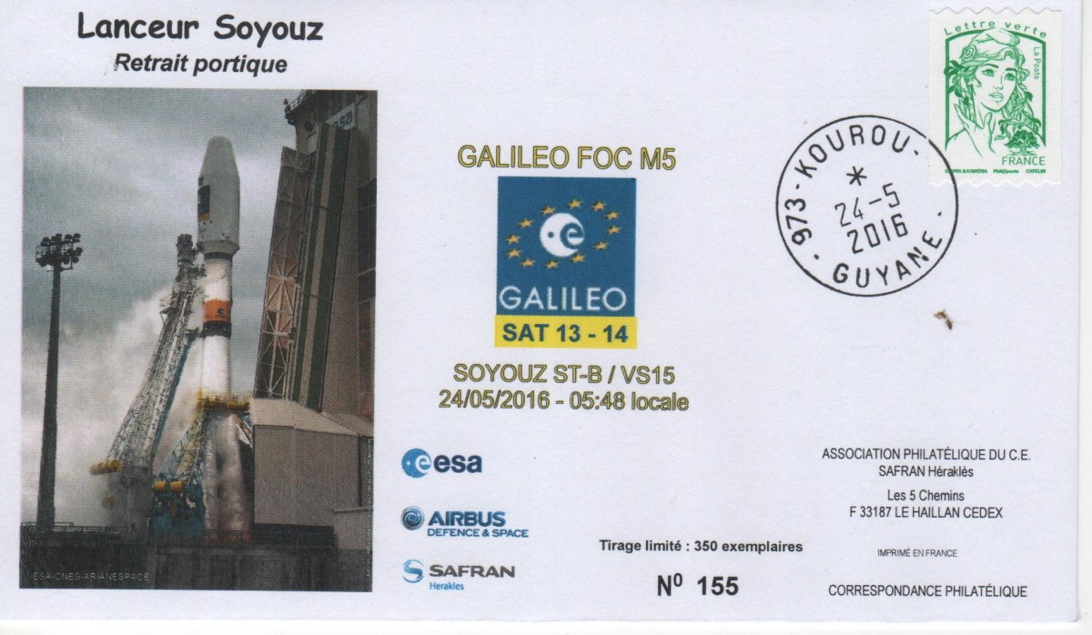 Soyouz - Vol VS15 du 24 Mai 2016