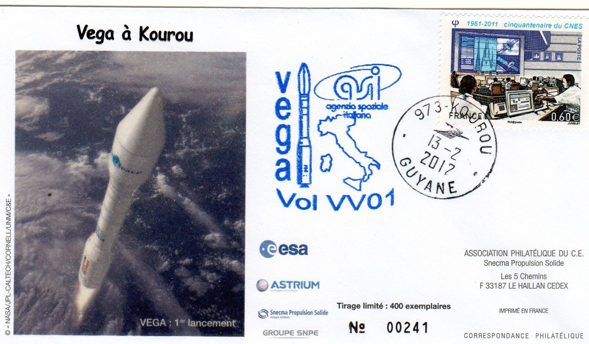 Vega - Vol VV01 du 13 Février 2012