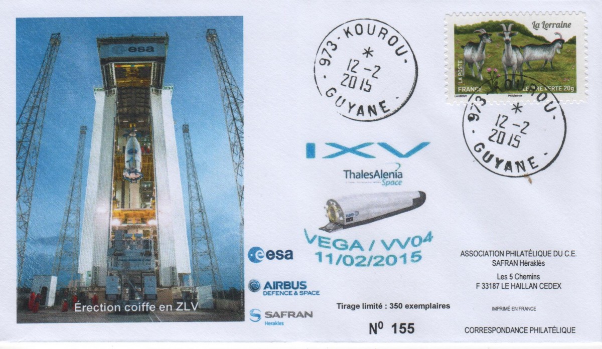 Vega - Vol VV04 du 11 Février 2015