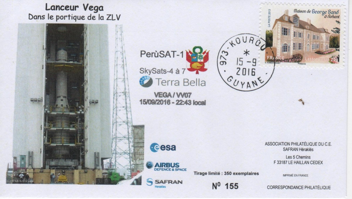 Vega - Vol VV07 du 15 Septembre 2016