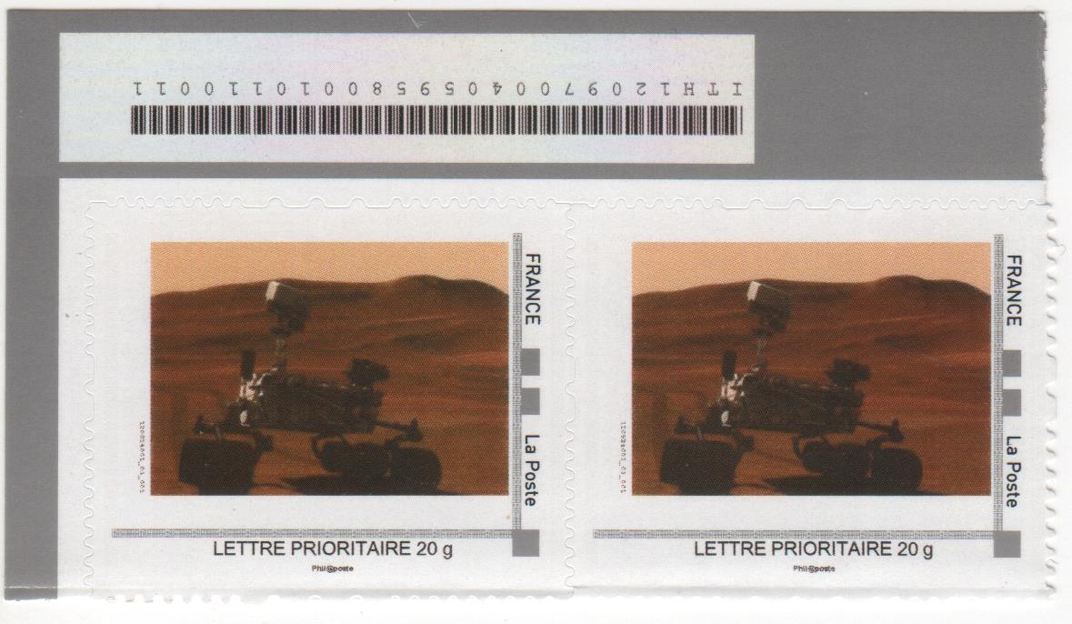 Document - Timbre à Moi - Rover Mars Curiosity prise de commande FIMOC