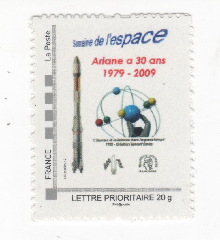 Document - Timbre à Moi - Semaine de l'Espace 30ème anniversaire d'Ariane
