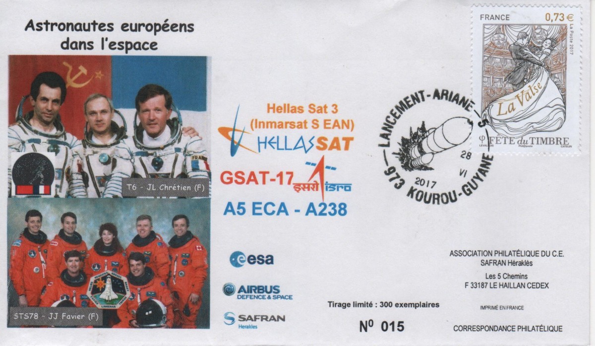 Vol VA 238 du 28 Juin 2017