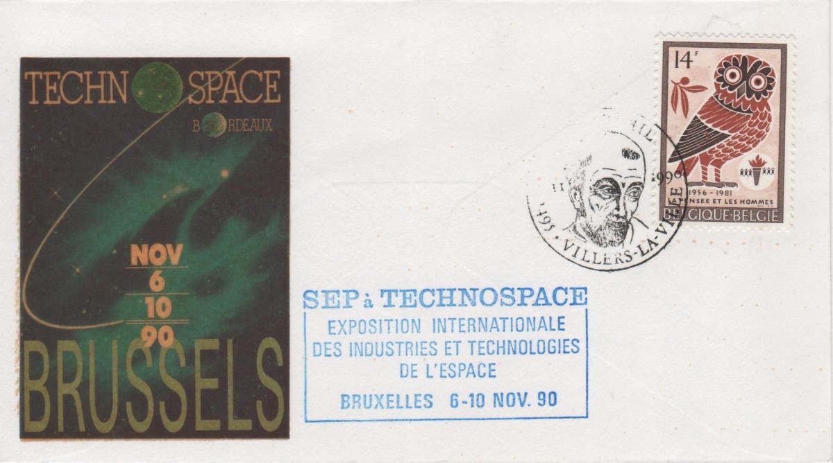 Divers : Salon Technospace - Bruxelles - 6 au 10 Novembre 1990