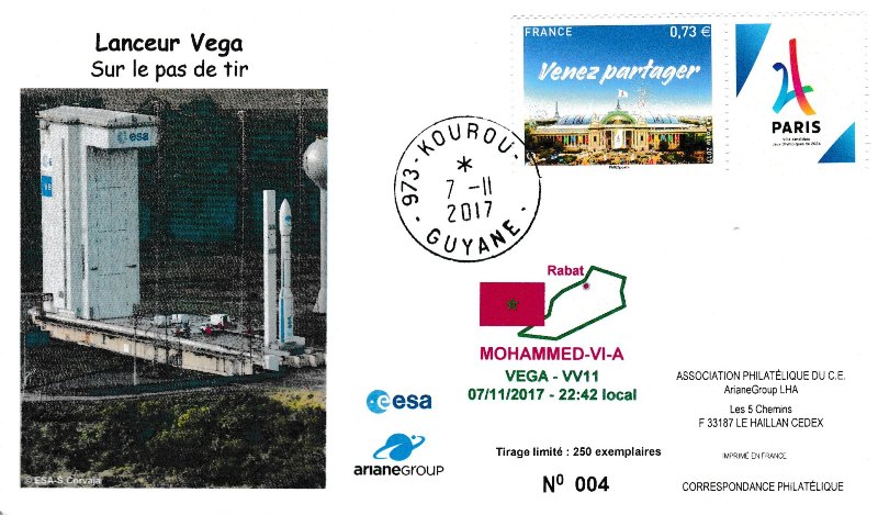 Vol VEGA - VV11 du 07 Novembre 2017