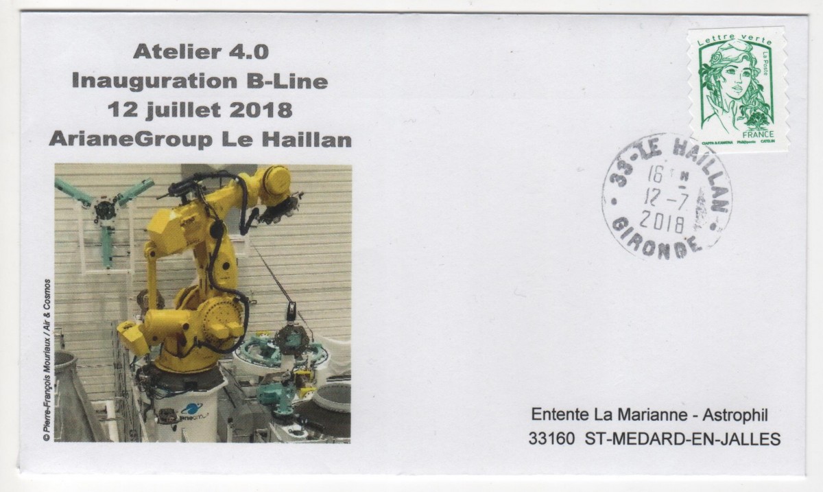 Ariane 6 - VEGA C - Inauguration de la B-Line à ArianeGroup Aquitaine - 12 Juillet 2018