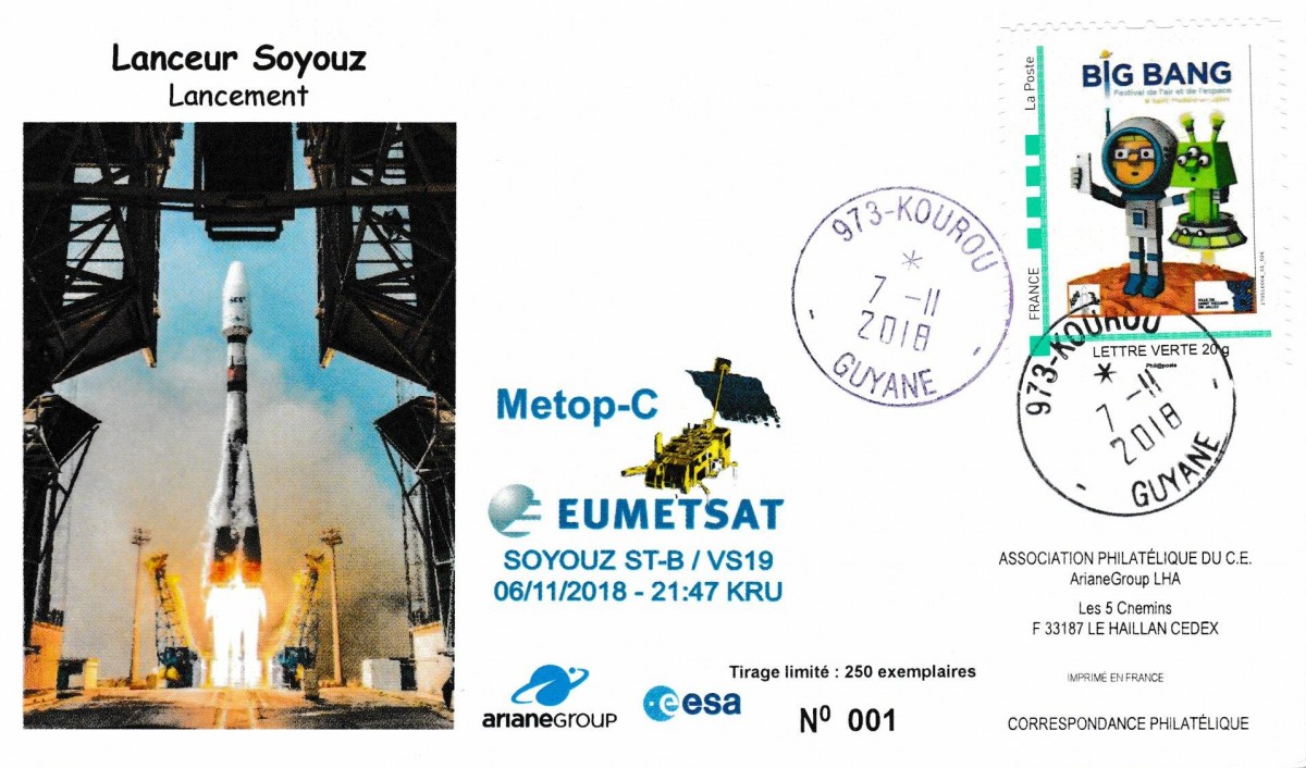 Lancement Soyouz VS19 du 06 Novembre 2018