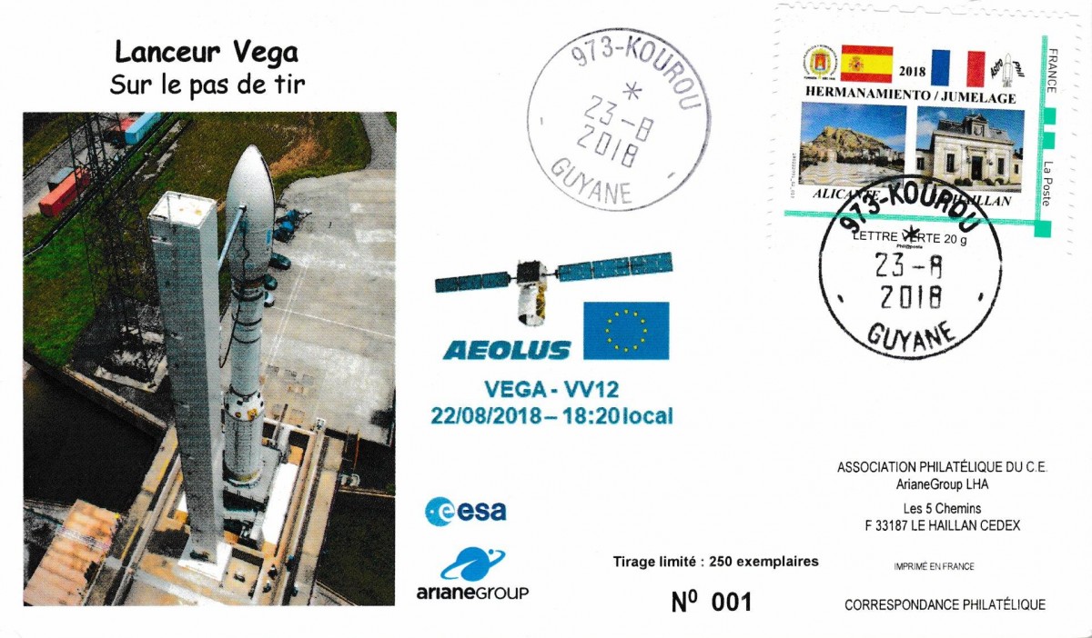 lancement Vega VV12 du 22 Aout 2018