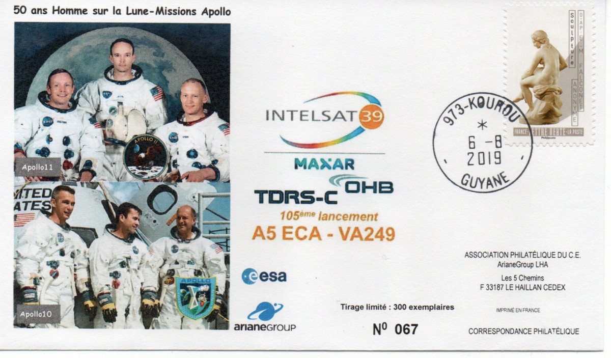 Lancement Ariane 5 - VA 249 - 06 Aout 2019 - 16h30 hl -