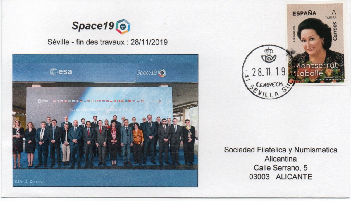Conférence Ministérielle ESA (dernier jour) - Space 19 Séville (Espagne) 28 Novembre 2019