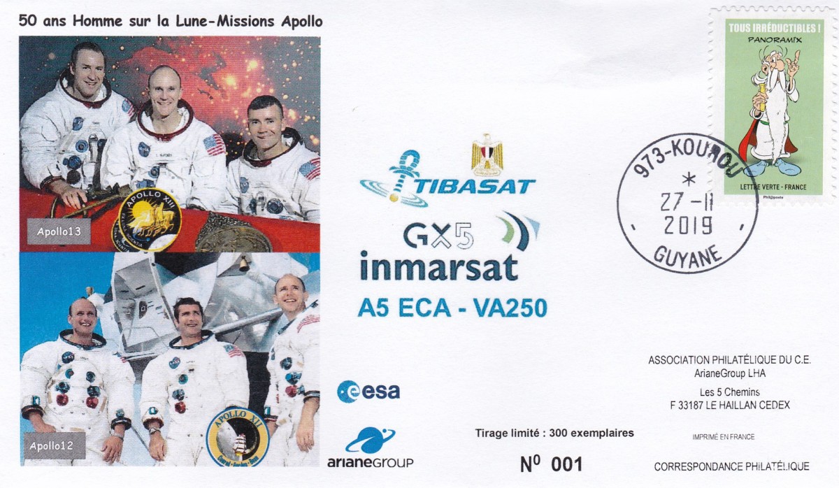 Lancement Ariane 5 - VA 250 - 27 Novembre 2019 - 18h23 hl -