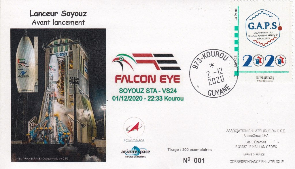 Lancement Soyouz STA -  VS24 du 01 Décembre 2020 - 22h33 Kourou