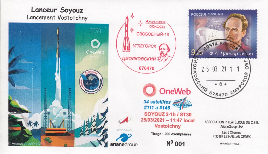 Lancement SOYOUZ 2-1 b - ST 30 - 25 Mars 2021 - 11h47 Vostochny (Russie)