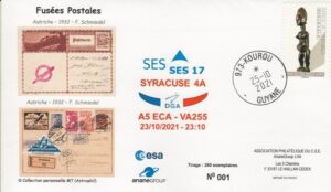 Lancement Ariane 5 ECA - VA 255 - Kourou 23 Octobre 2021 - 23h10