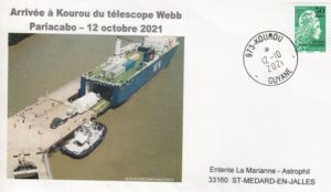 Vol VA 256 - Arrivée à Kourou du télescope Webb - 12 Octobre 2021