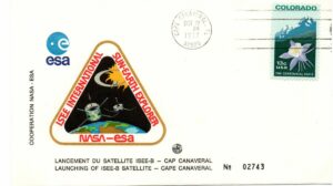 Satellite ISEE-B (Coop NASA/ESA) - Start Delta 2914 Cape Canaveral USA Floride 22/10/1977 - C 19 - Réf 9030003
