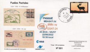 Lancement Ariane 5 ECA - VA257 - Kourou 22 Juin 2022 à 18h50 local.