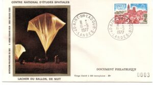 Aire sur l'Adour - Campagne Ballon SCAP 2000 - CNES, LAS Marseille, Observatoire Genève - 16 Mai 1977 - C 24