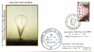 Aire sur l'Adour - Campagne Ballons MAP GLOBUS - CNES - 10 Septembre 1983 - C 24