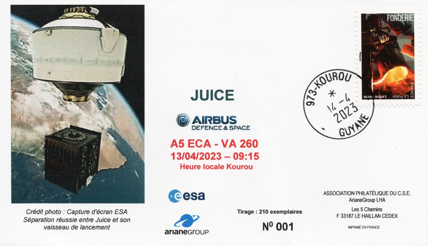 Lancement Ariane 5 ECA - VA 260 - 13 Avril 2023 - Kourou 09h15 hl.