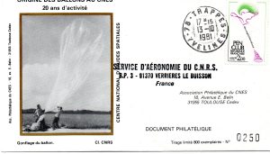 CNES - 20 ans d'activité Ballons - Service d'Aéronomie du CNRS - 13 Octobre 1981 - C26