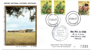 CNES - Fermeture définitive de la station de poursuite de Prétoria - 31 Juillet 1981 - C27