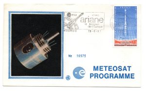 Lancement Ariane L03 - Kourou le 19 Juin 1981 - Enveloppe Club ESA (Programme Meteosat) - C28