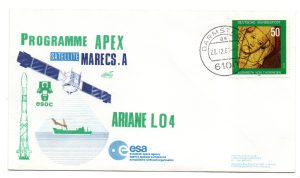 Lancement Ariane L04 - Suivi Darmstadt (Allemagne) 20 Décembre 1981 - C29