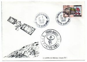 Lancement Ariane V 26 - Suivi radar Issus-Aussaguel le 28 Octobre 1988 - Enveloppe Club (Inconnu) - C 30
