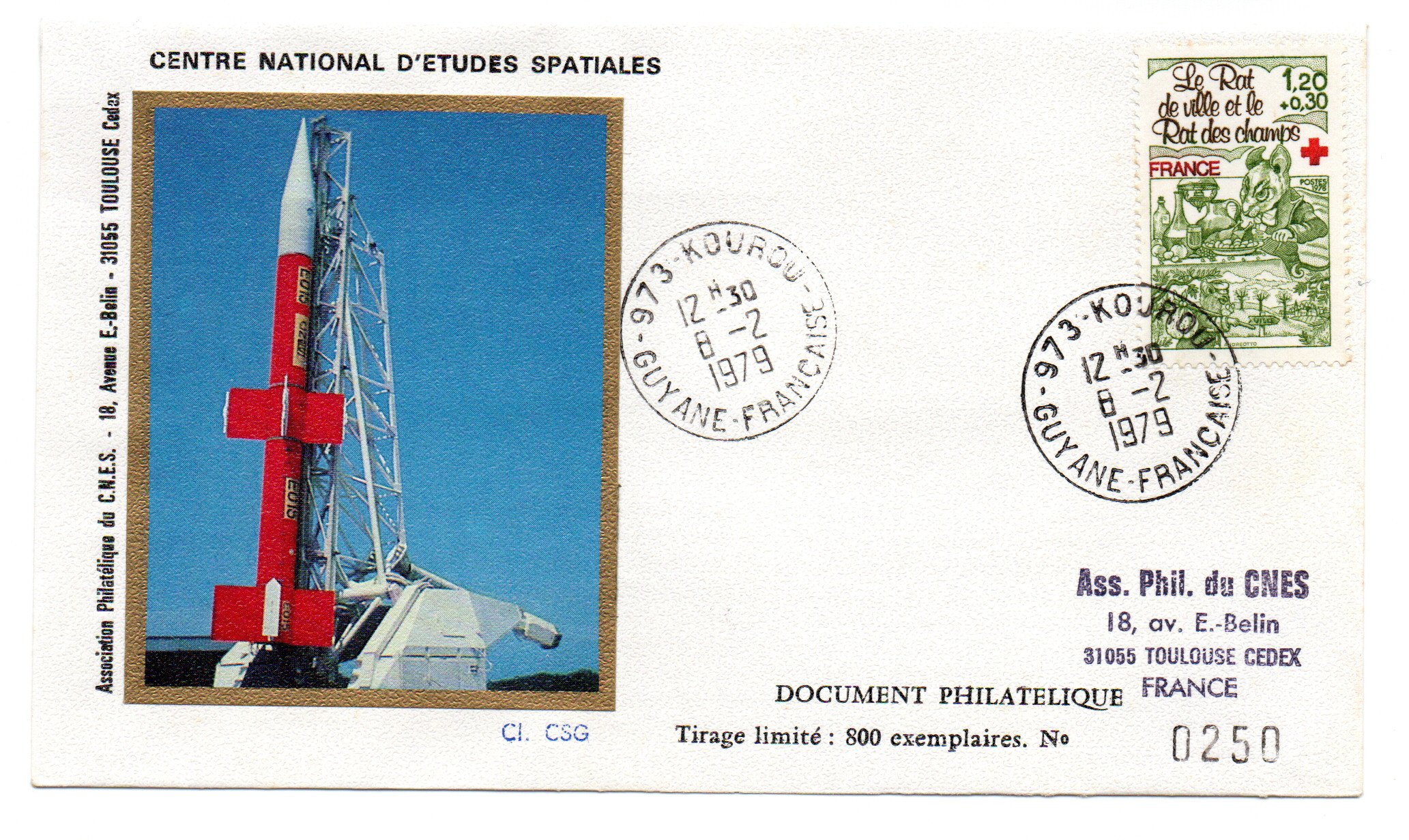 Qualification du CSG – Lancement N° 2 ERIDAN – 08 Février 1979 – C 33