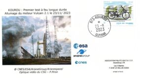 23 Novembre 2023 - Kourou Ariane 6 test mise à feu longue durée moteur Vulcain 2.1