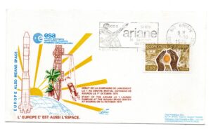 L01 Début de campagne de lancement - Kourou 01/10/1979 - Enveloppe ESA - C35