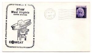 Lancement Apollo 15 – Suivi Radar ETAM West Virginie - ROWLESBURG 26/07/1971 – C38 - Réf 9030016