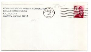 Lancement Apollo 15 – Suivi Radar HAWAII - Haleiwa 26/07/1971 – C38 - Réf 9030019